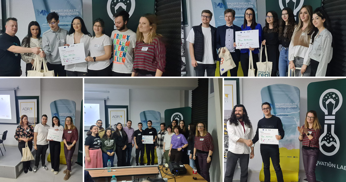 Iași Smart Health City Hackathon winners